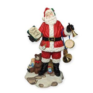 Vintage 1991 The Hamilton Collection Santa Claus Figurine